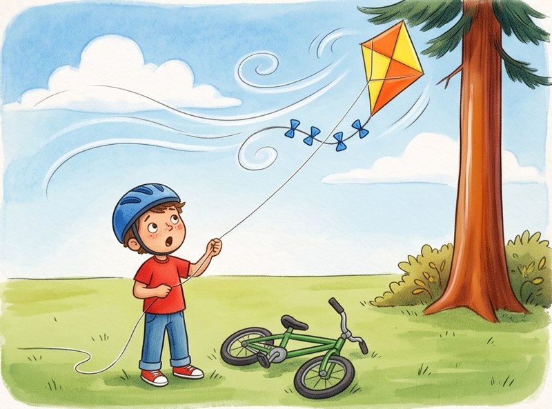 Mike's Kite Rescue, page 3