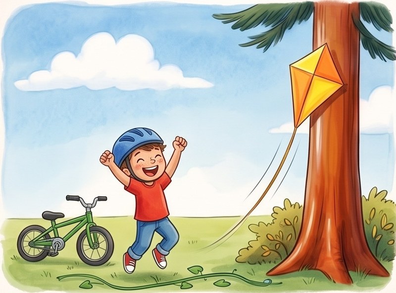 Mike's Kite Rescue, page 8