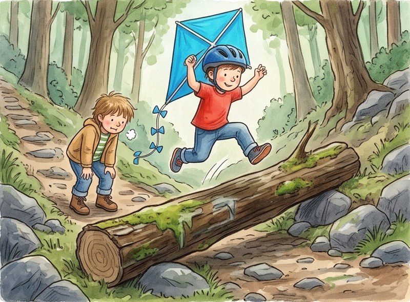 Mike's Tallest Kite, page 4
