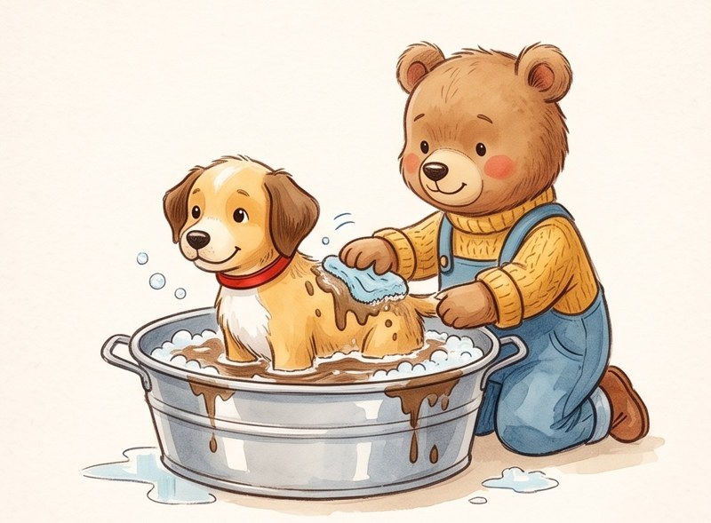 Ned's Wet Pet, page 3