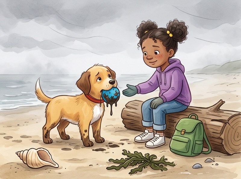 Pam and Gus at the Beach, page 4