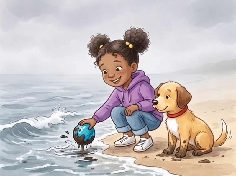 Pam and Gus at the Beach, page 5