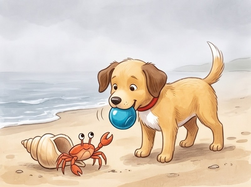 Pam and Gus at the Beach, page 6