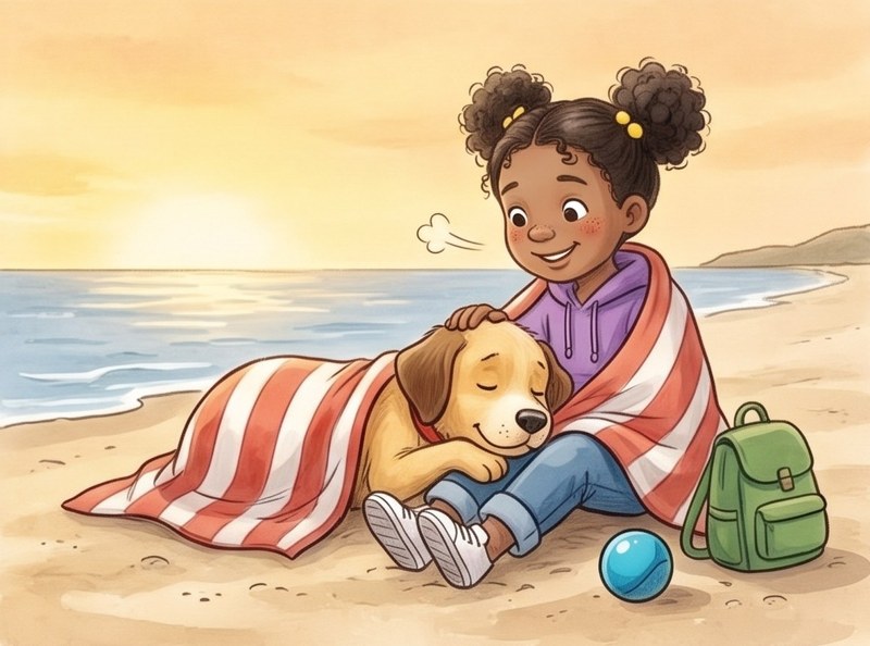 Pam and Gus at the Beach, page 8