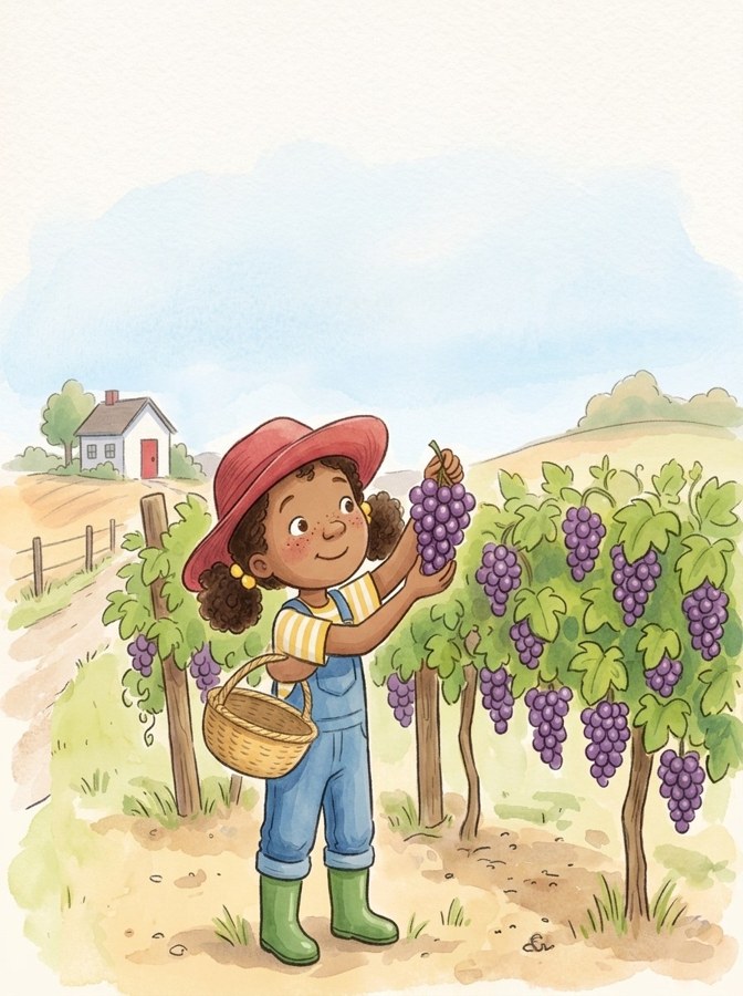 Pam's Grape Clone illustrated mini-book cover