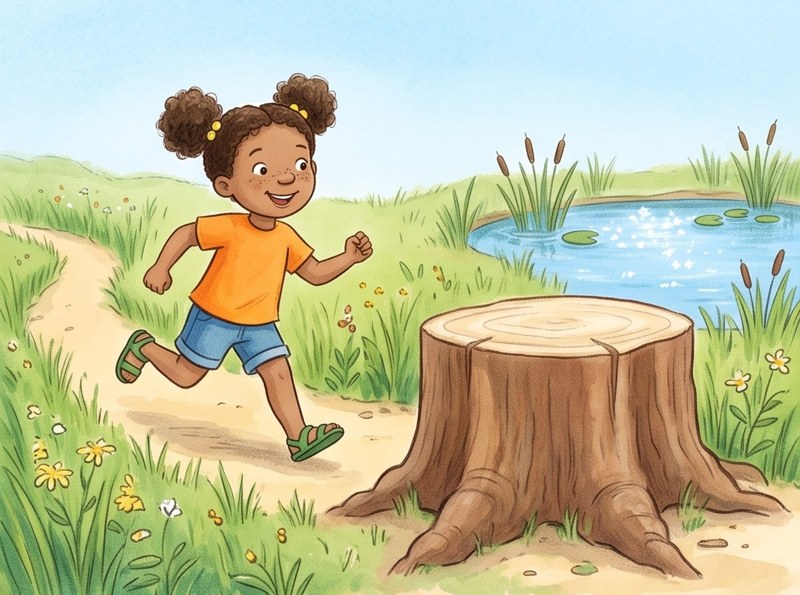 Pam's Pond Path, page 1