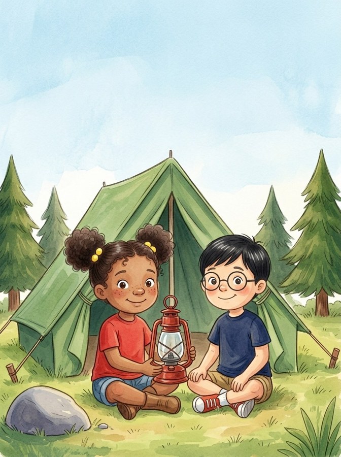 Pam's Wet Lamp illustration