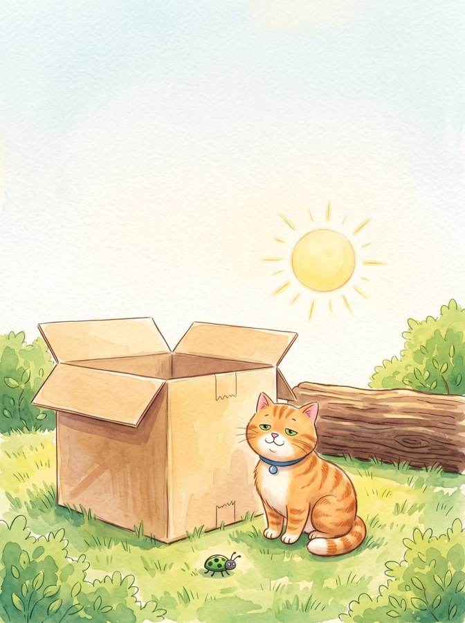 Pat and the Hot Log illustration