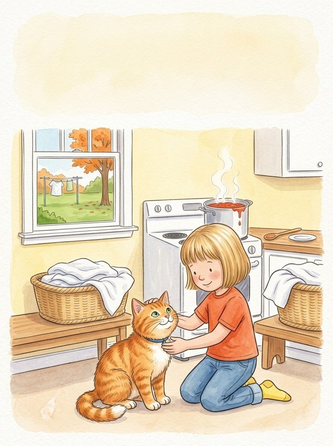 Pat's Paw Print Shawl illustrated mini-book cover