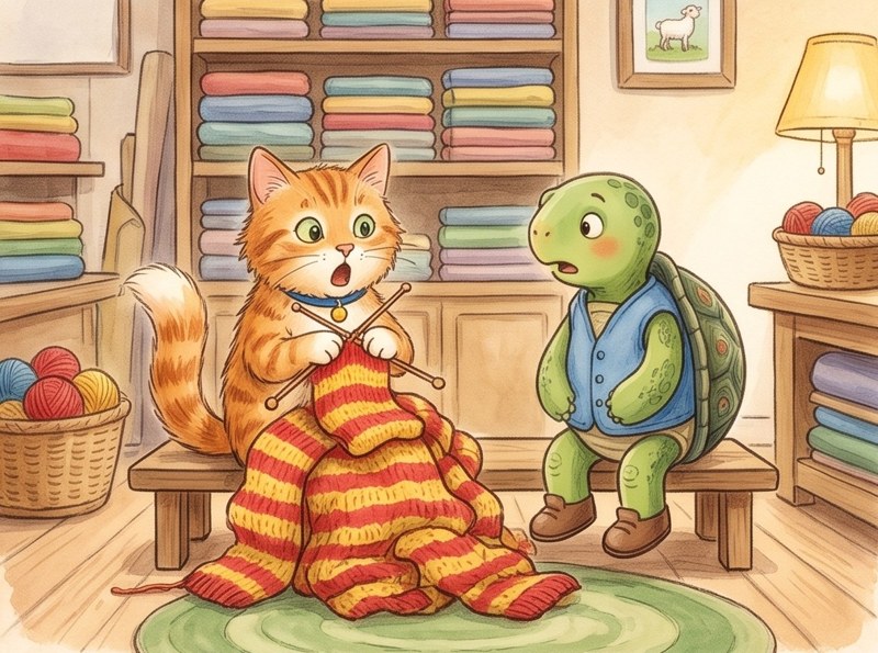Pat's Very Long Sock, page 4