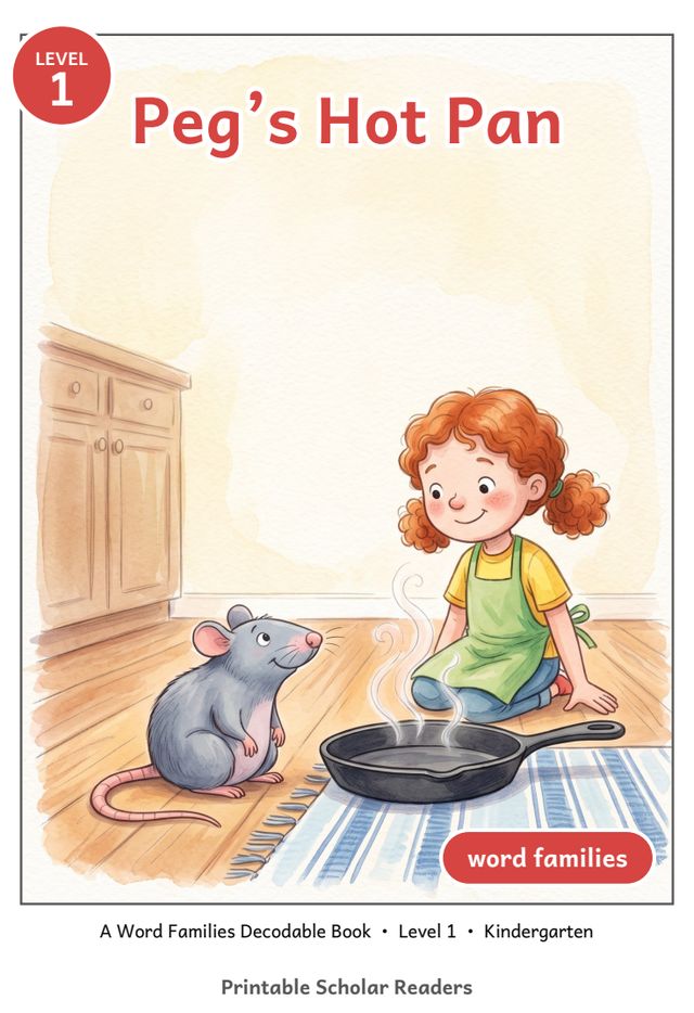 Peg's Hot Pan mini-book cover