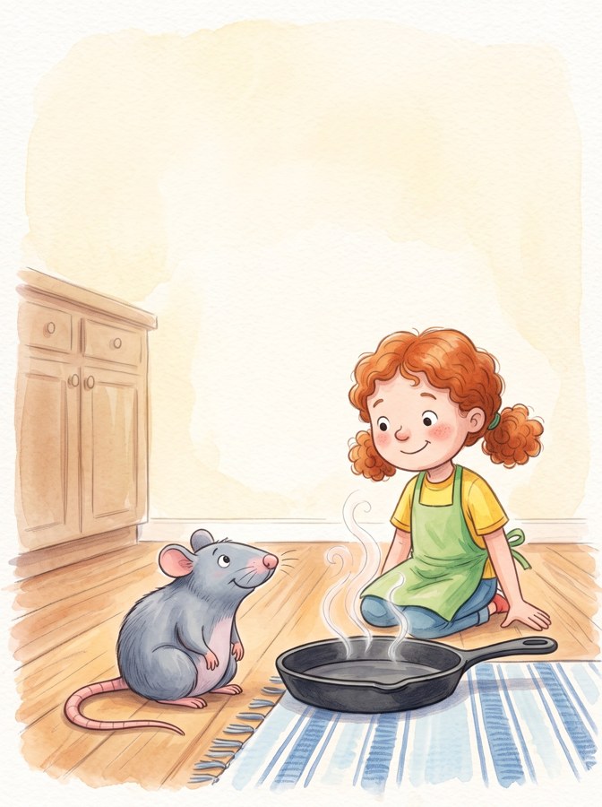 Peg's Hot Pan illustration