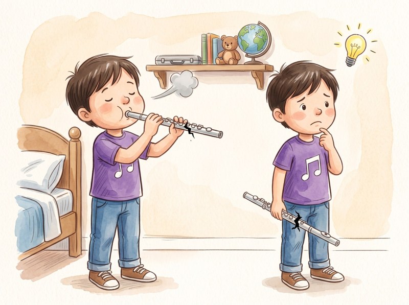 Pete's New Flute, page 3