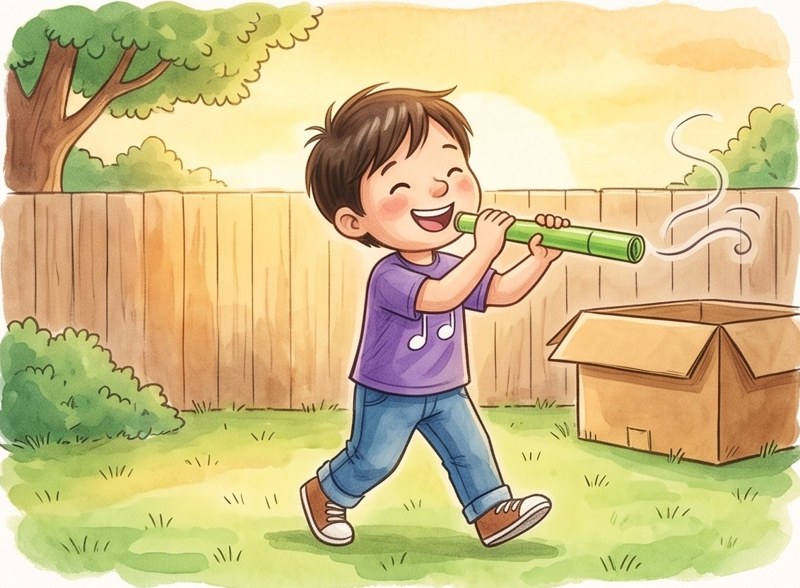 Pete's New Flute, page 8