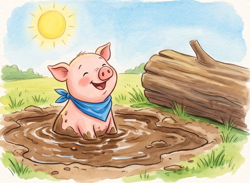 Pip in the Mud, page 1