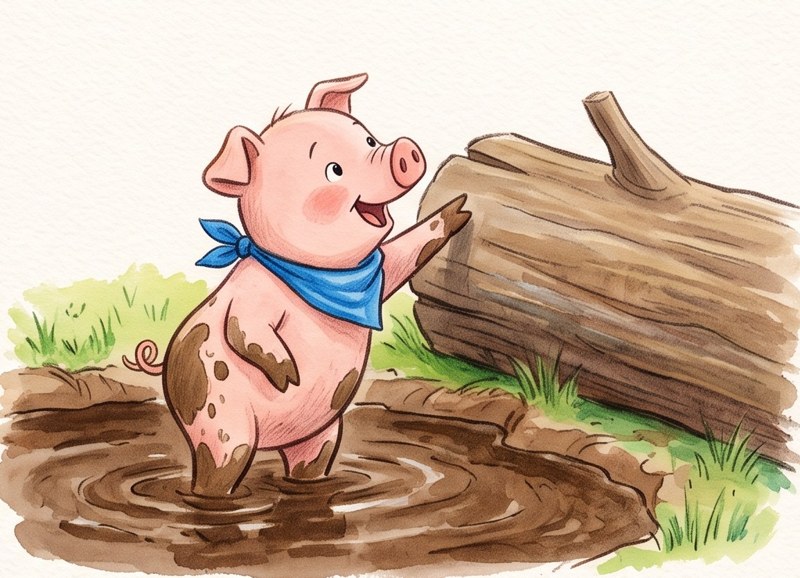 Pip in the Mud, page 2