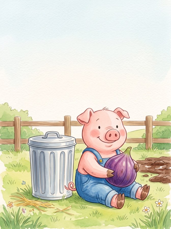 Pip's Big Fig illustration