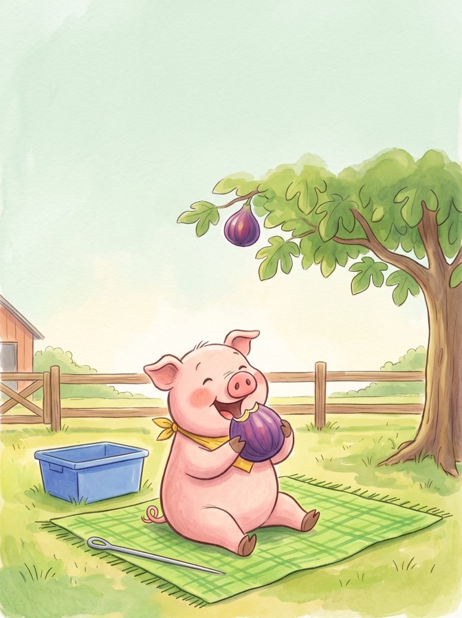 Pip Gets a Fig illustration