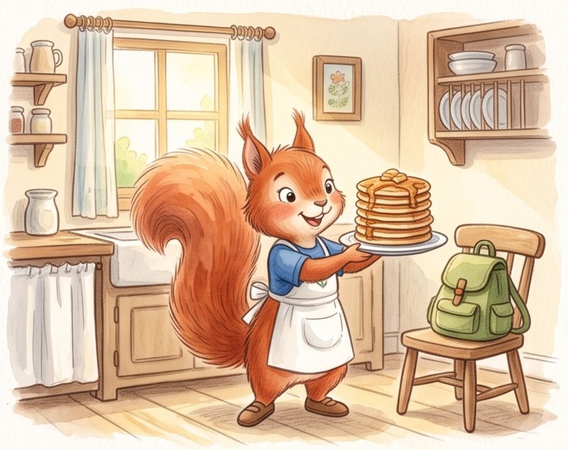 Pip's Birthday Pancakes, page 1