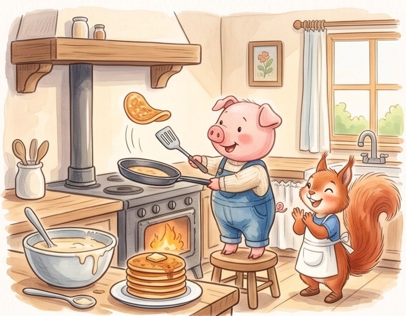 Pip's Birthday Pancakes, page 5