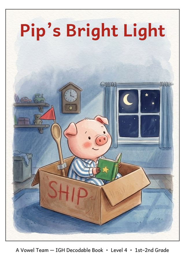 Pip's Bright Light mini-book cover
