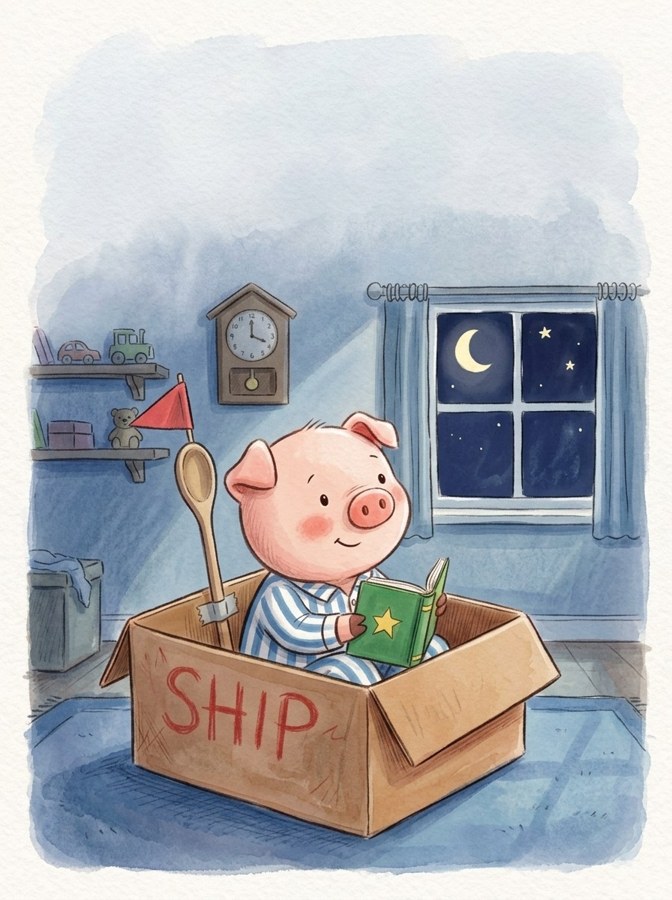 Pip's Bright Light illustration