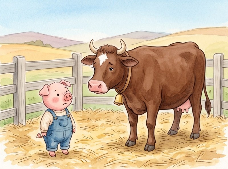 Pip's Brown Cow, page 1