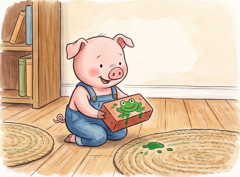 Pip's Frog Painting, page 4