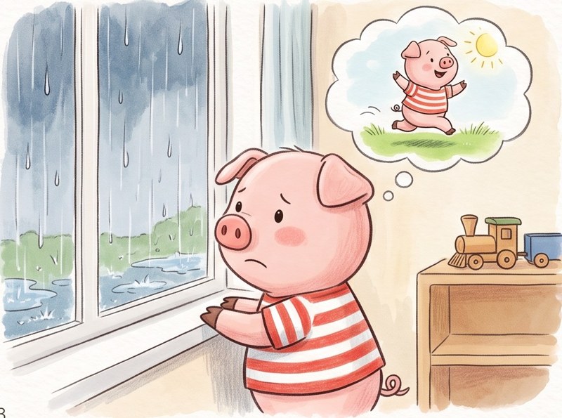Pip's Rainy Train, page 3