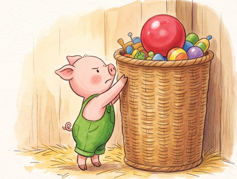 Pip's Red Ball, page 2