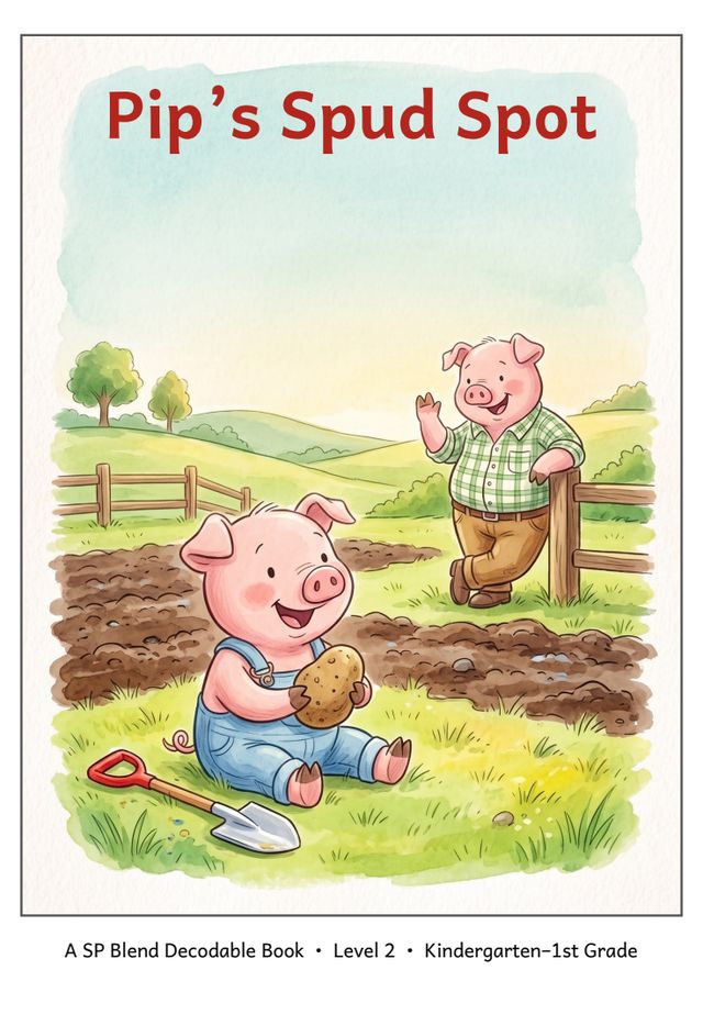 Pip's Spud Spot mini-book cover