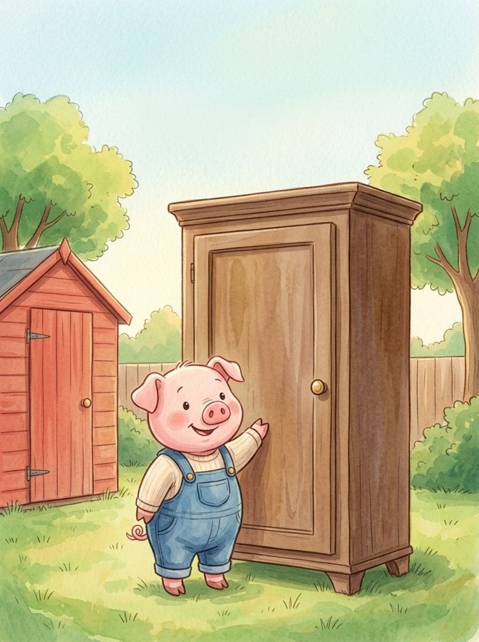 Pip's Wardrobe Club illustrated mini-book cover