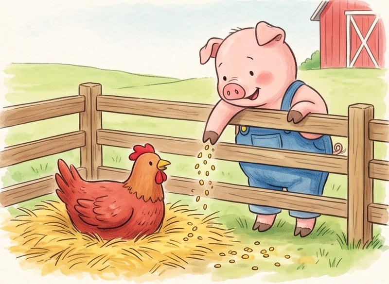Red the Hen, page 4