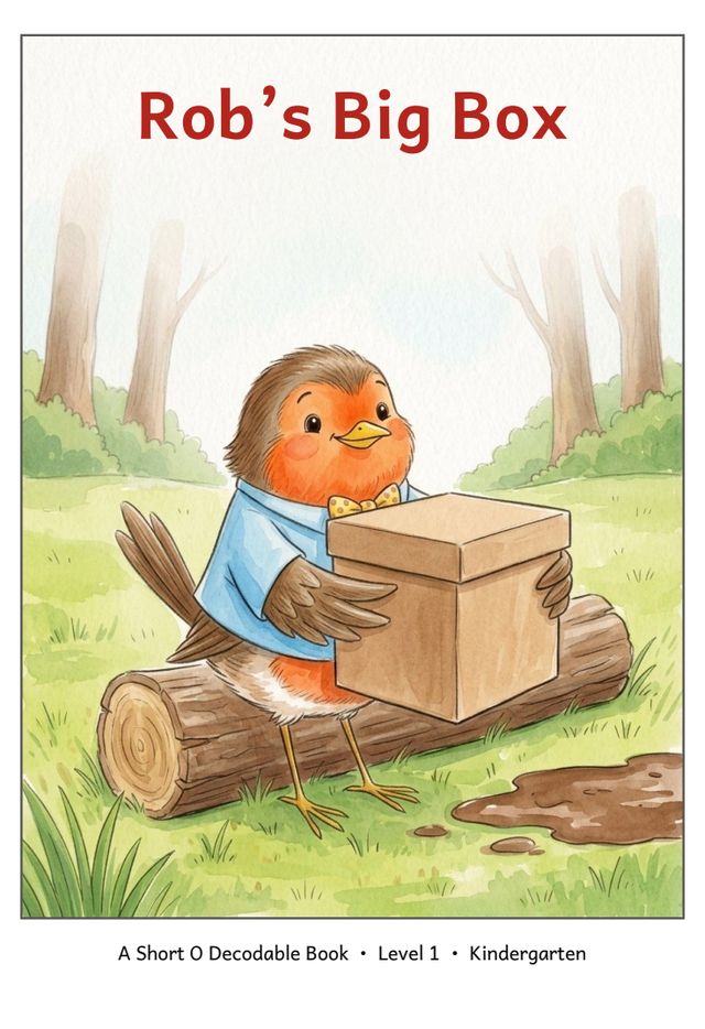 Rob's Big Box printed mini-book cover