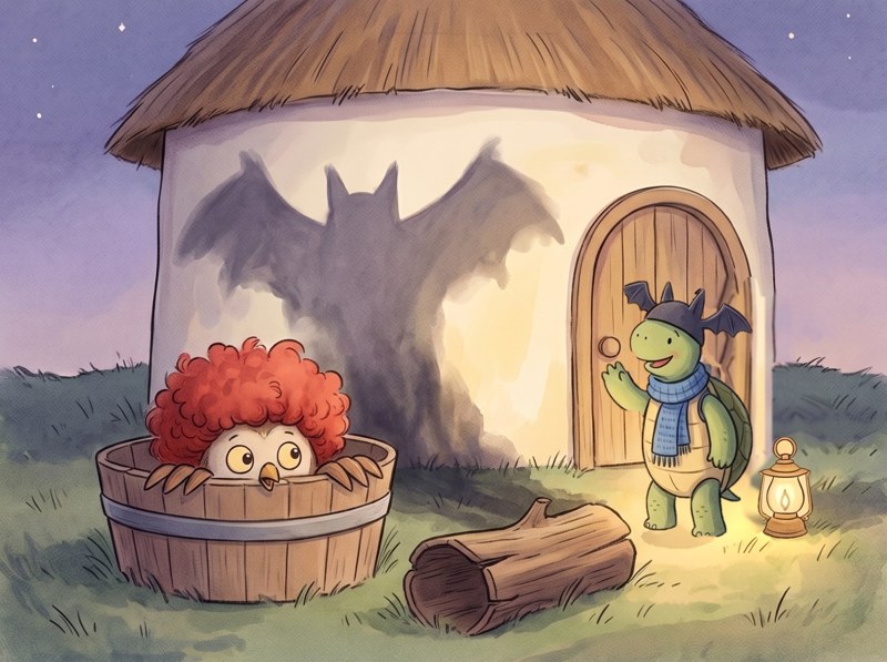 Ron and the Big Bat, page 2