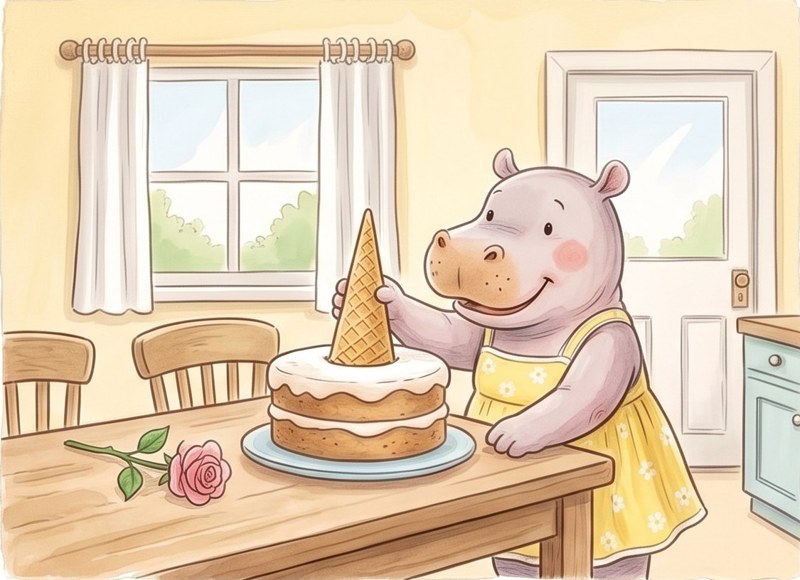 Rose Fixes the Cake, page 6