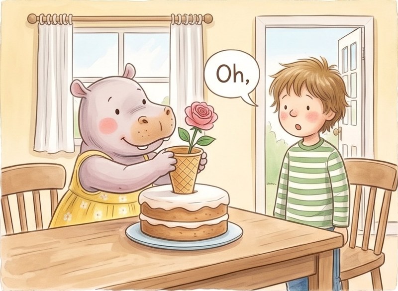 Rose Fixes the Cake, page 7