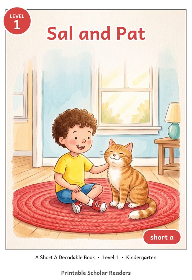 Sal and Pat printed mini-book cover