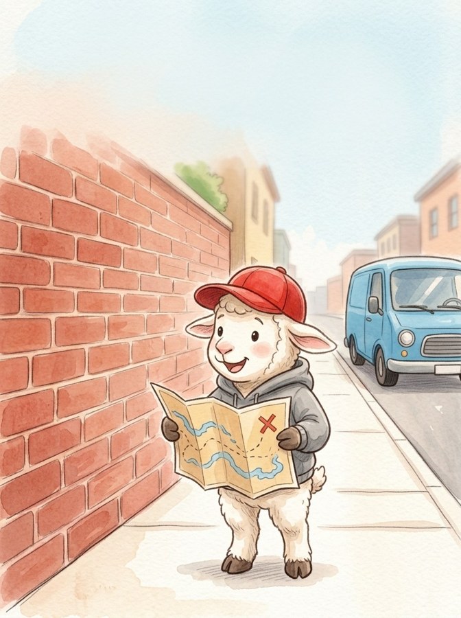 Sam's Lost Map illustration