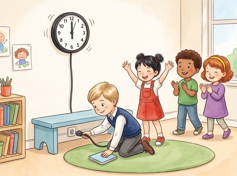 Scott and the Class Clock, page 4