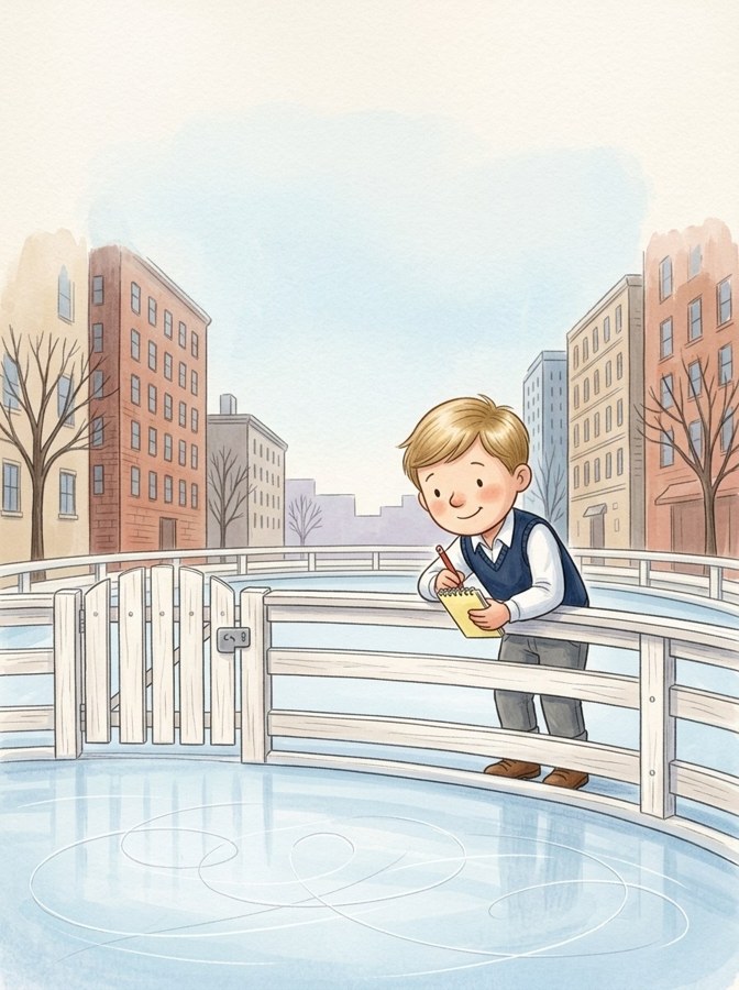 Scott and the Ice Mice illustrated mini-book cover