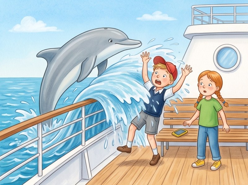 Scott and the Phantom Dolphin, page 5