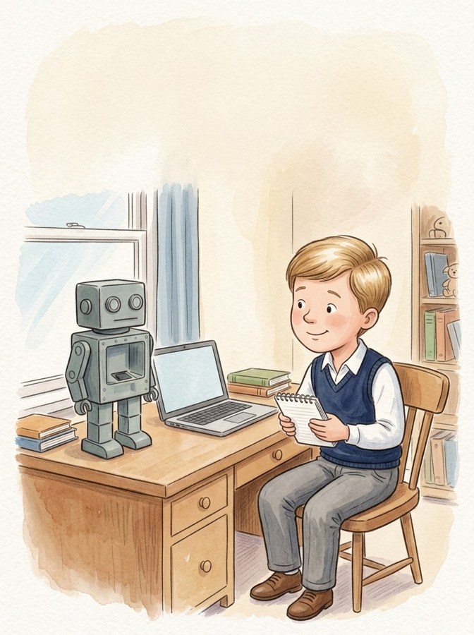 Scott's Robot Pal illustration