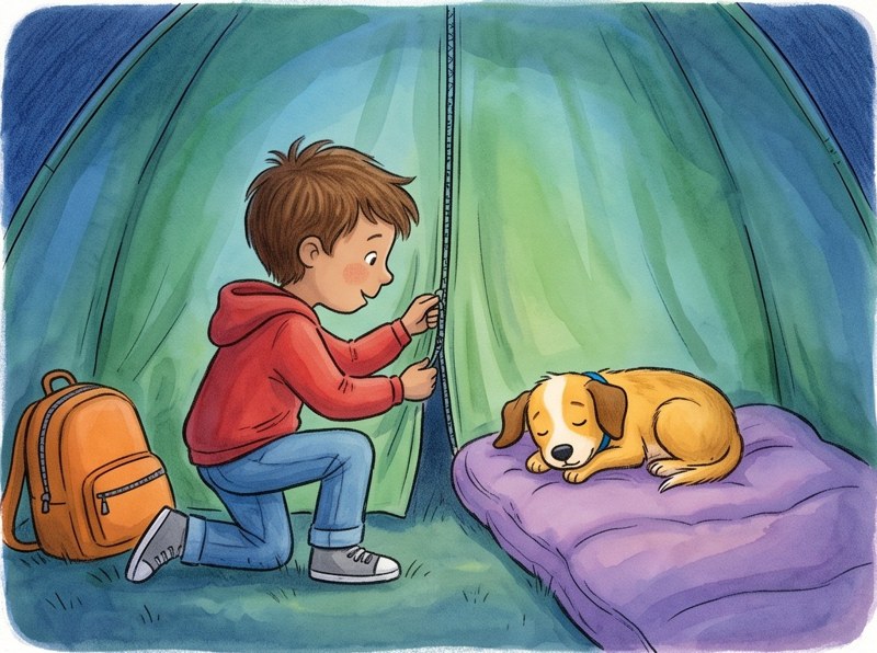 Seth's Night at Camp, page 3