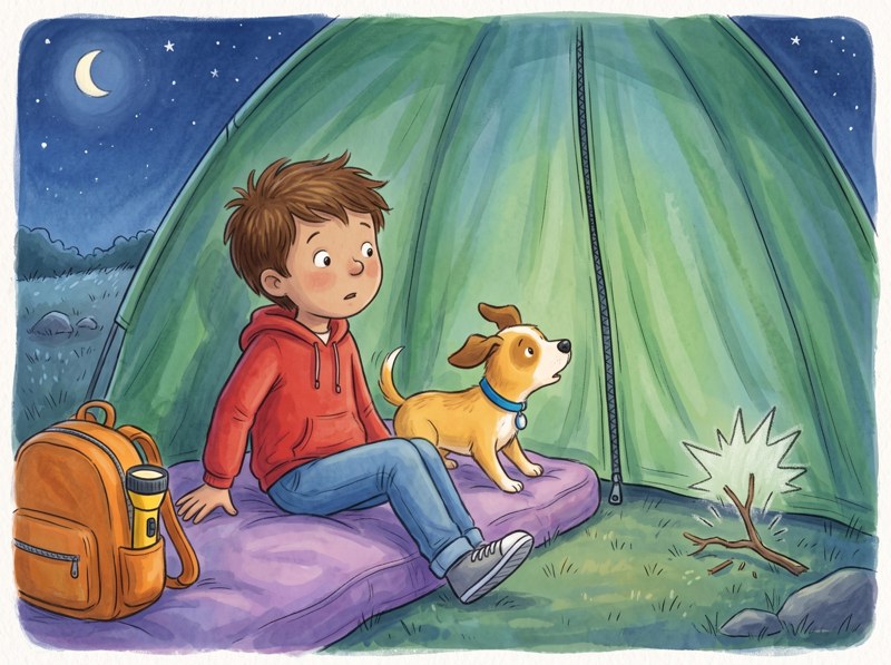 Seth's Night at Camp, page 4