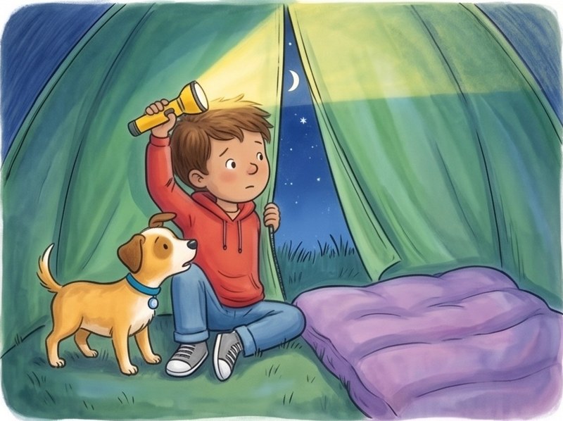 Seth's Night at Camp, page 7