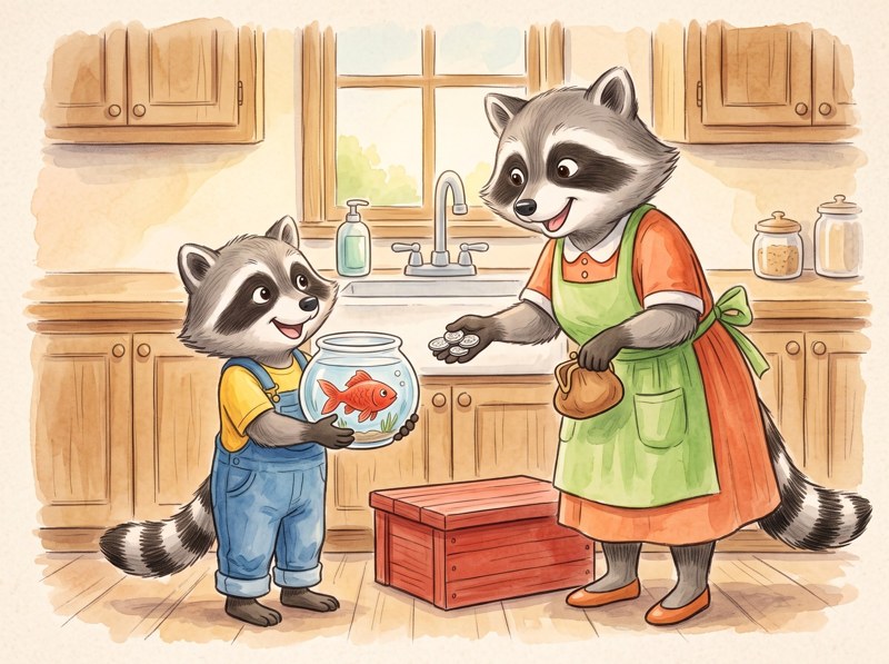 Shad Washes Dishes, page 4