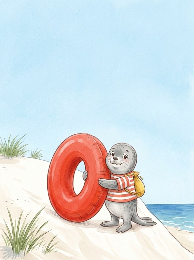 Shane and the Sand Dune illustration