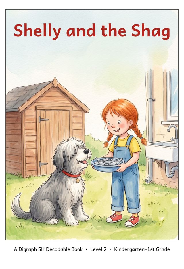 Shelly and the Shag mini-book cover