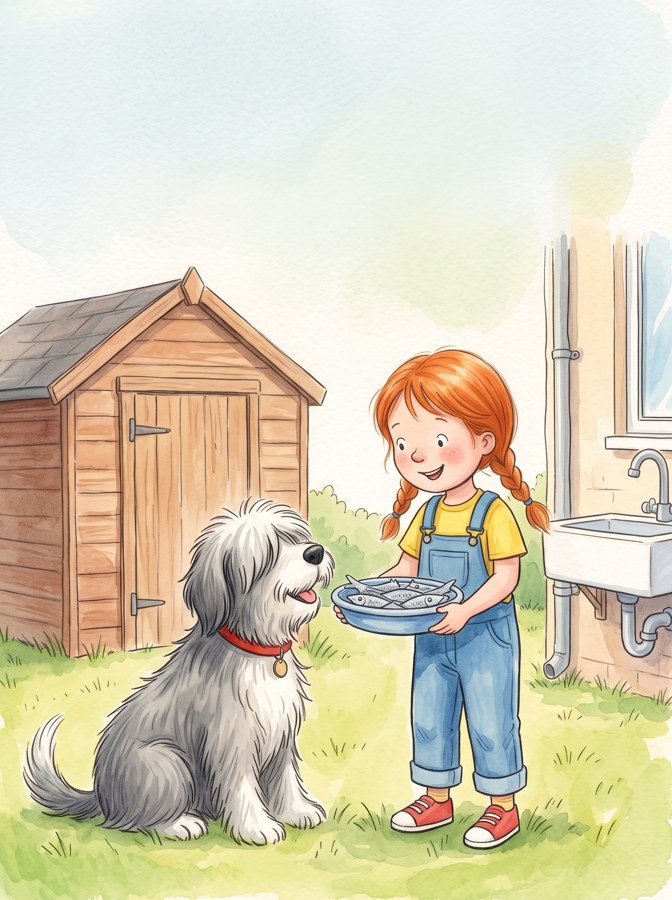 Shelly and the Shag illustration